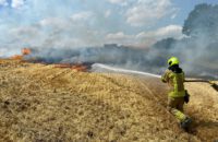 04.07.2023 – Brand – Brand im Freien / Brand Freifläche groß